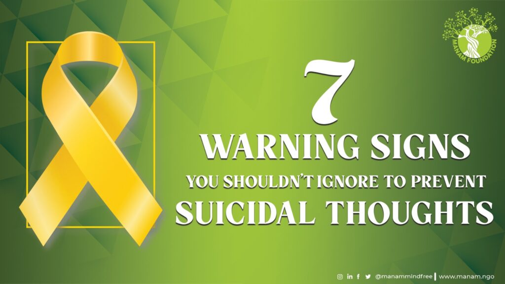 7 Warning Signs You Shouldn't Ignore to Prevent Suicidal Thoughts